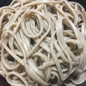 ざる蕎麦でヘルシーに♪